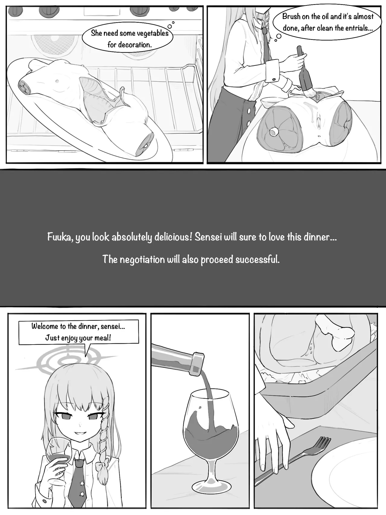 Fuuka Dinner Invitation page 9