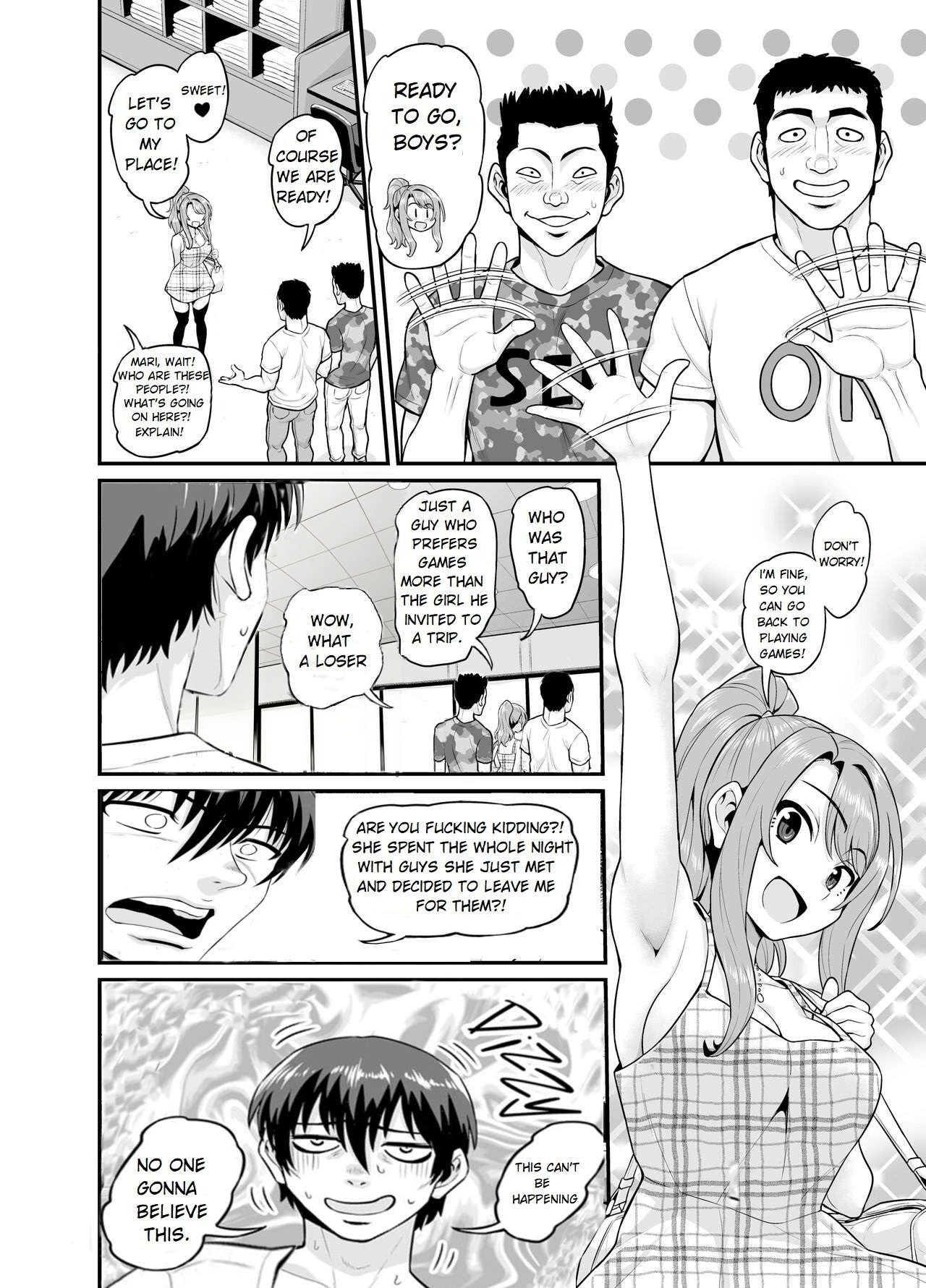 Game Tomodachi No Onnanoko To Onsen Ryokou De Yaru Hanashi Ntr+ Alternative Fanmade Version page 16