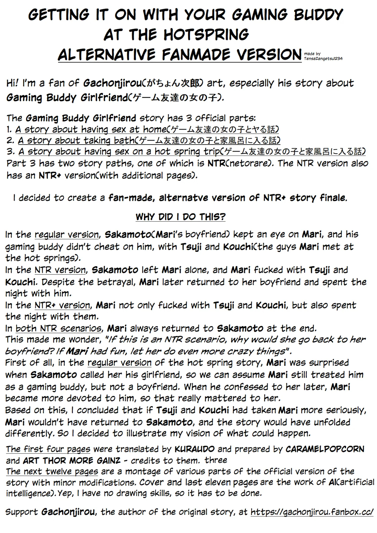 Game Tomodachi No Onnanoko To Onsen Ryokou De Yaru Hanashi Ntr+ Alternative Fanmade Version page 2