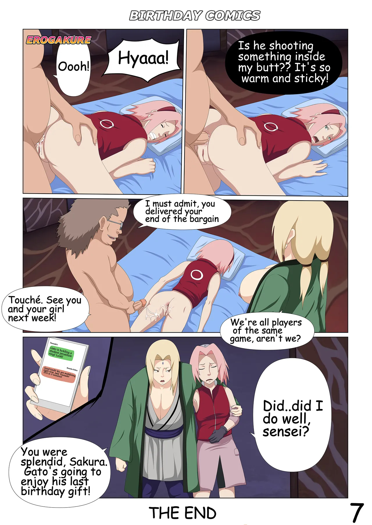 Gato's Birthday Comic 2025 By Erogakure page 7
