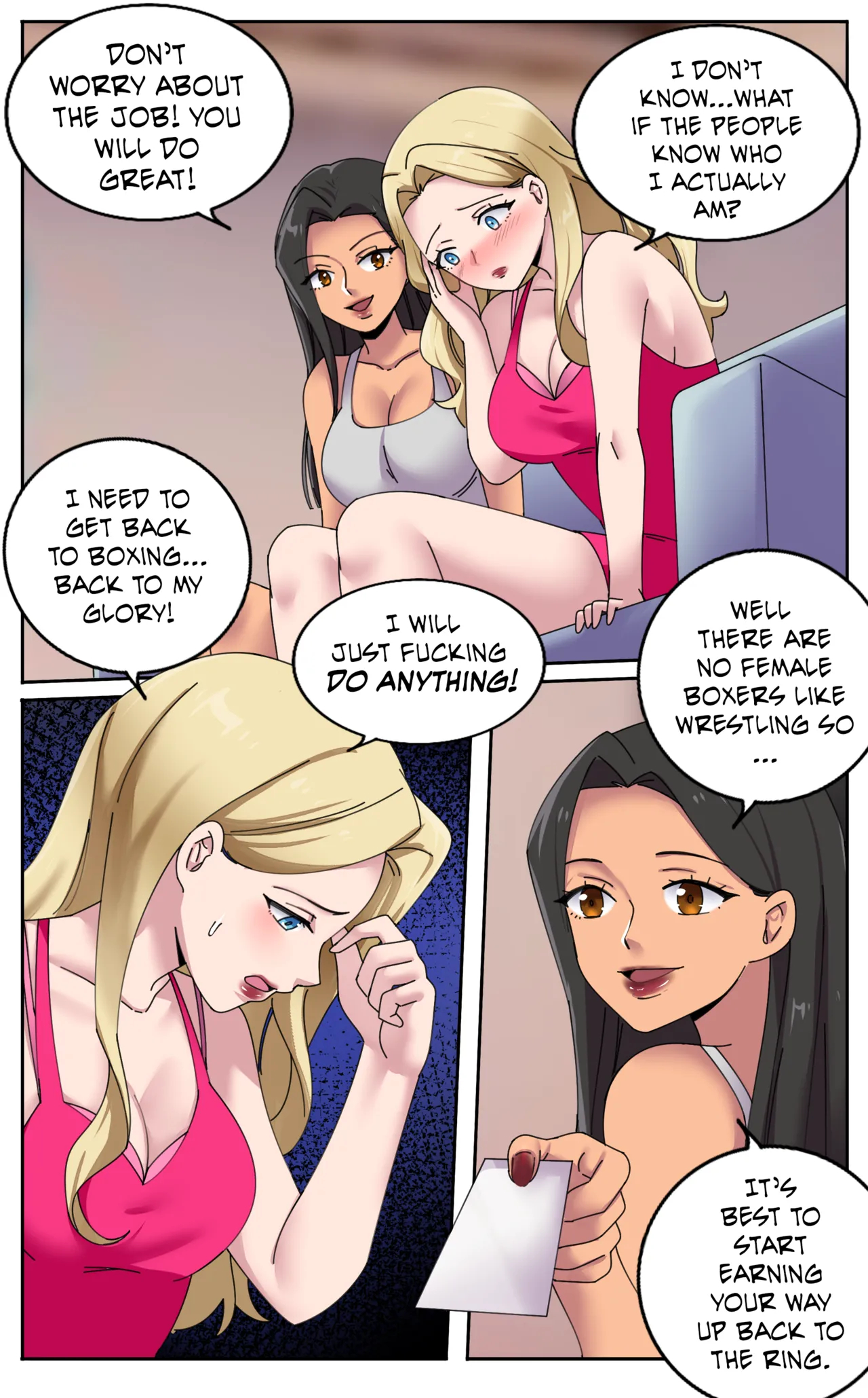 Girlfriend Revenge Special: The Heel page 25