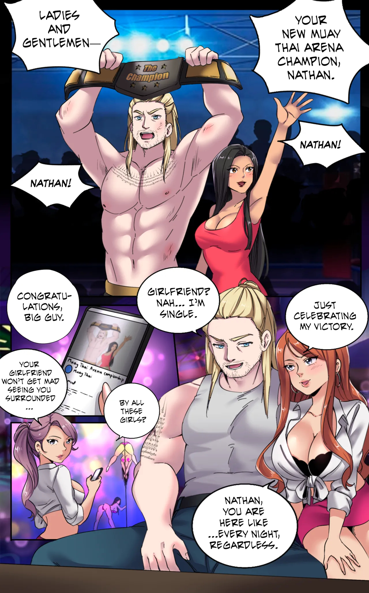 Girlfriend Revenge Special: The Heel page 4