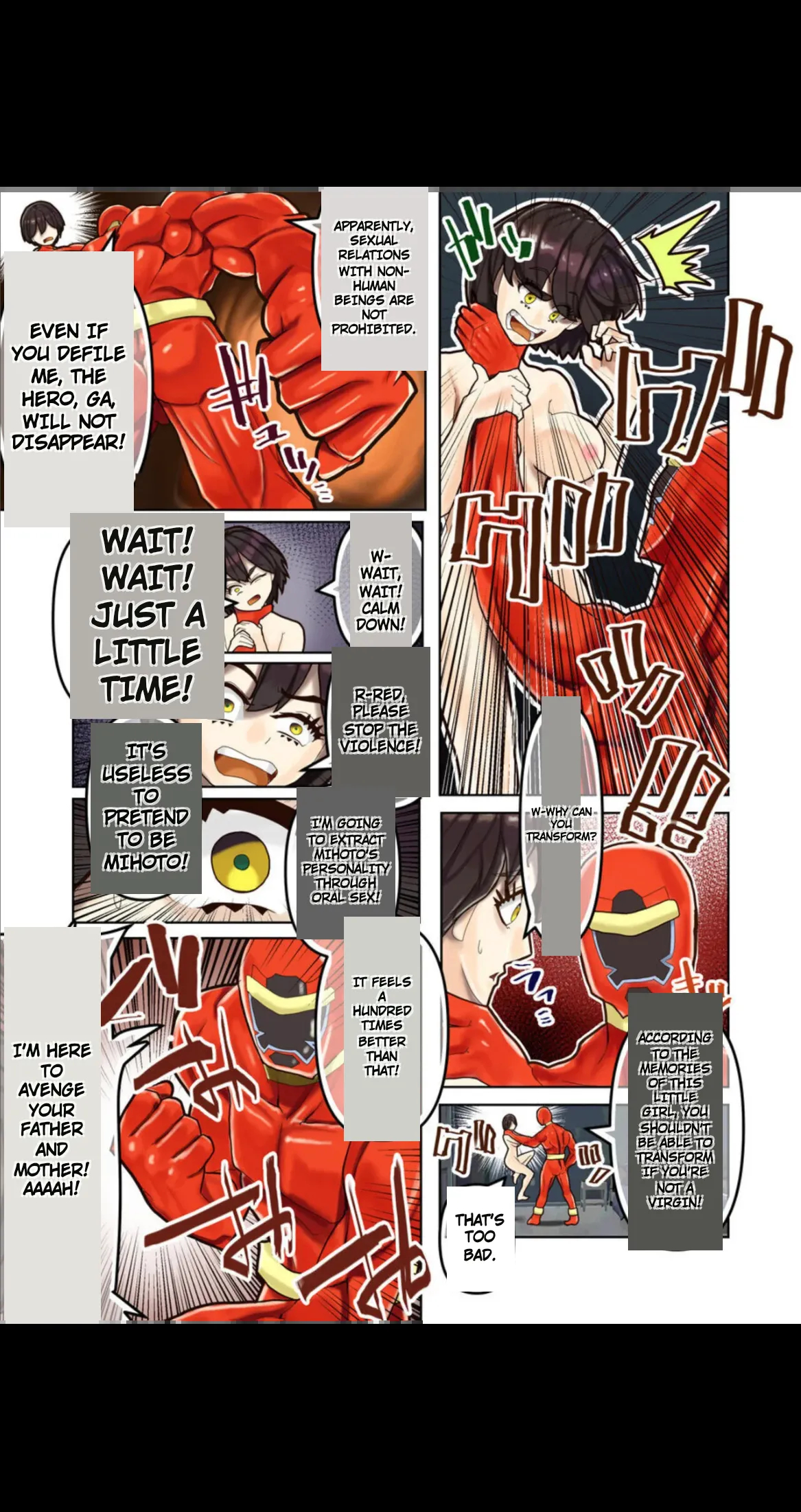 Gitai ~ Kaijin Wa Koibito Ni Narikawaru page 16