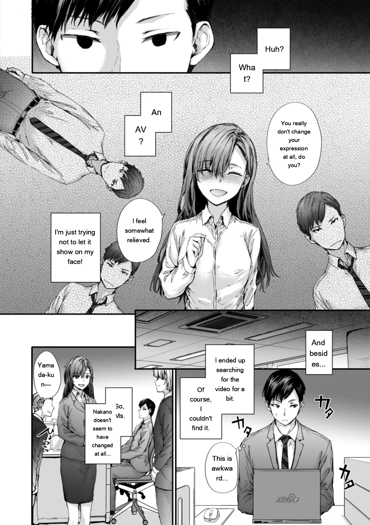 Haken No Nakano-san Wa Moto Av Joyuu page 8