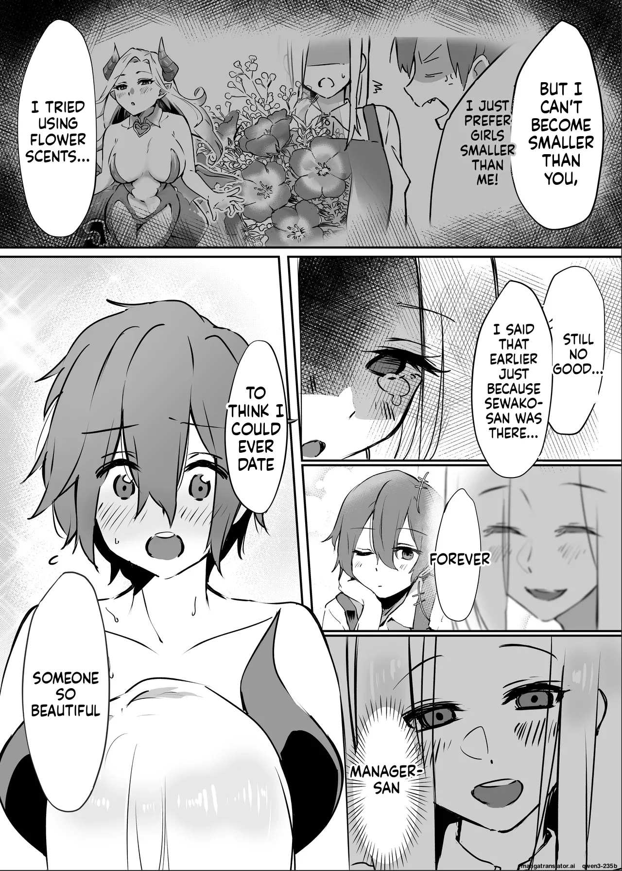 Hanaya No Succubus Ni Inran Yuuwaku Sare Shiborareru Hanashi page 38
