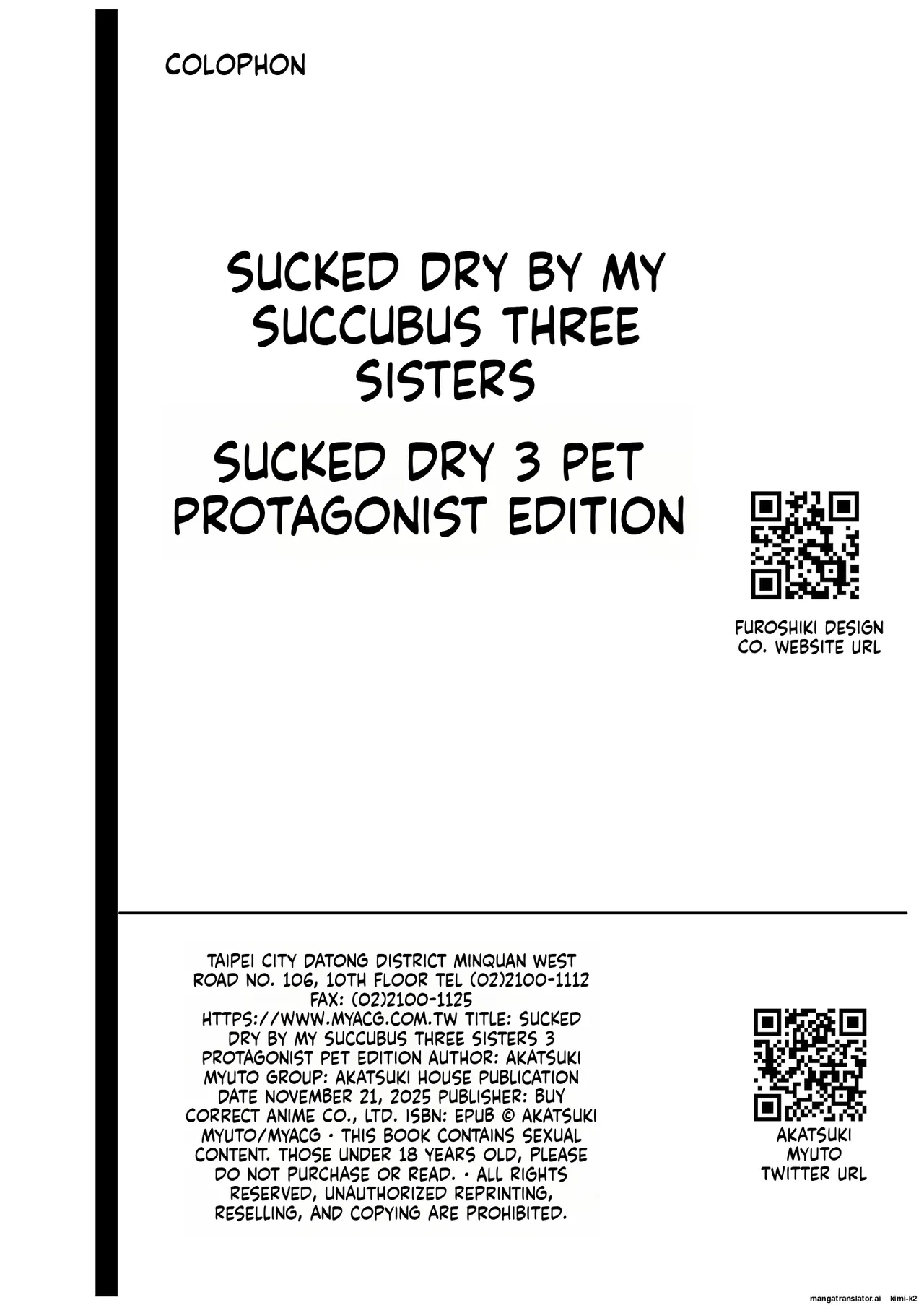 Hands-on Draining With Three Succubus Sisters 3 page 109