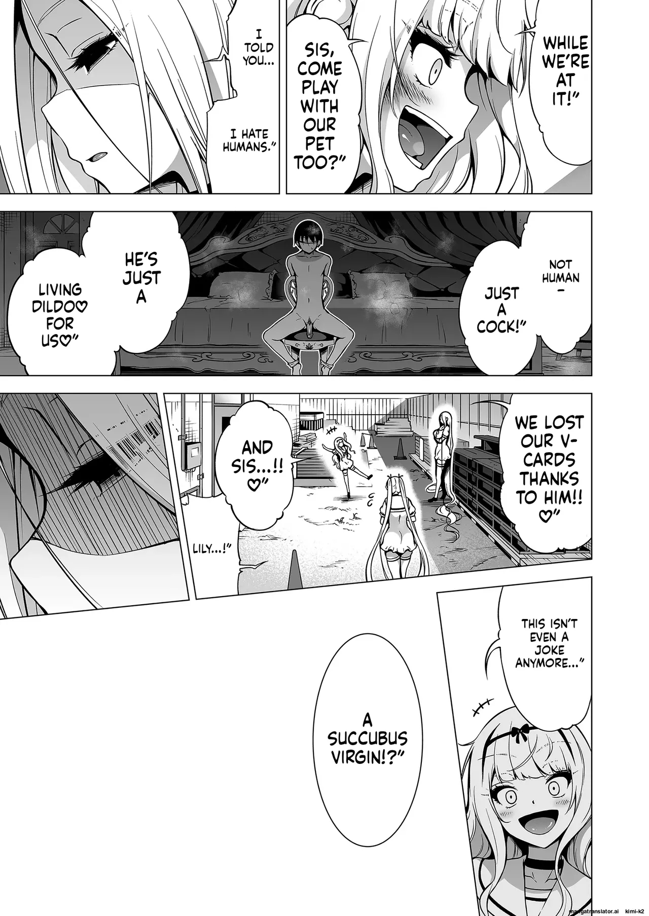 Hands-on Draining With Three Succubus Sisters 3 page 86