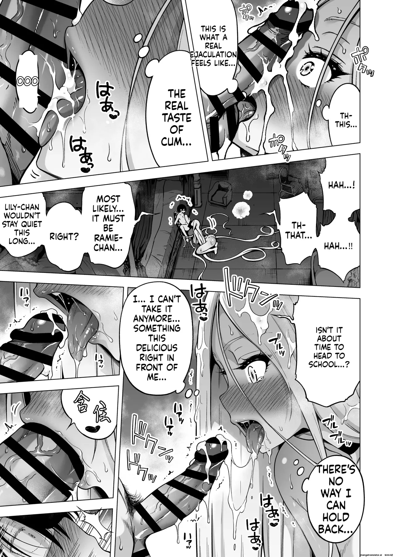 Hands-on Draining With Three Succubus Sisters 4 page 12