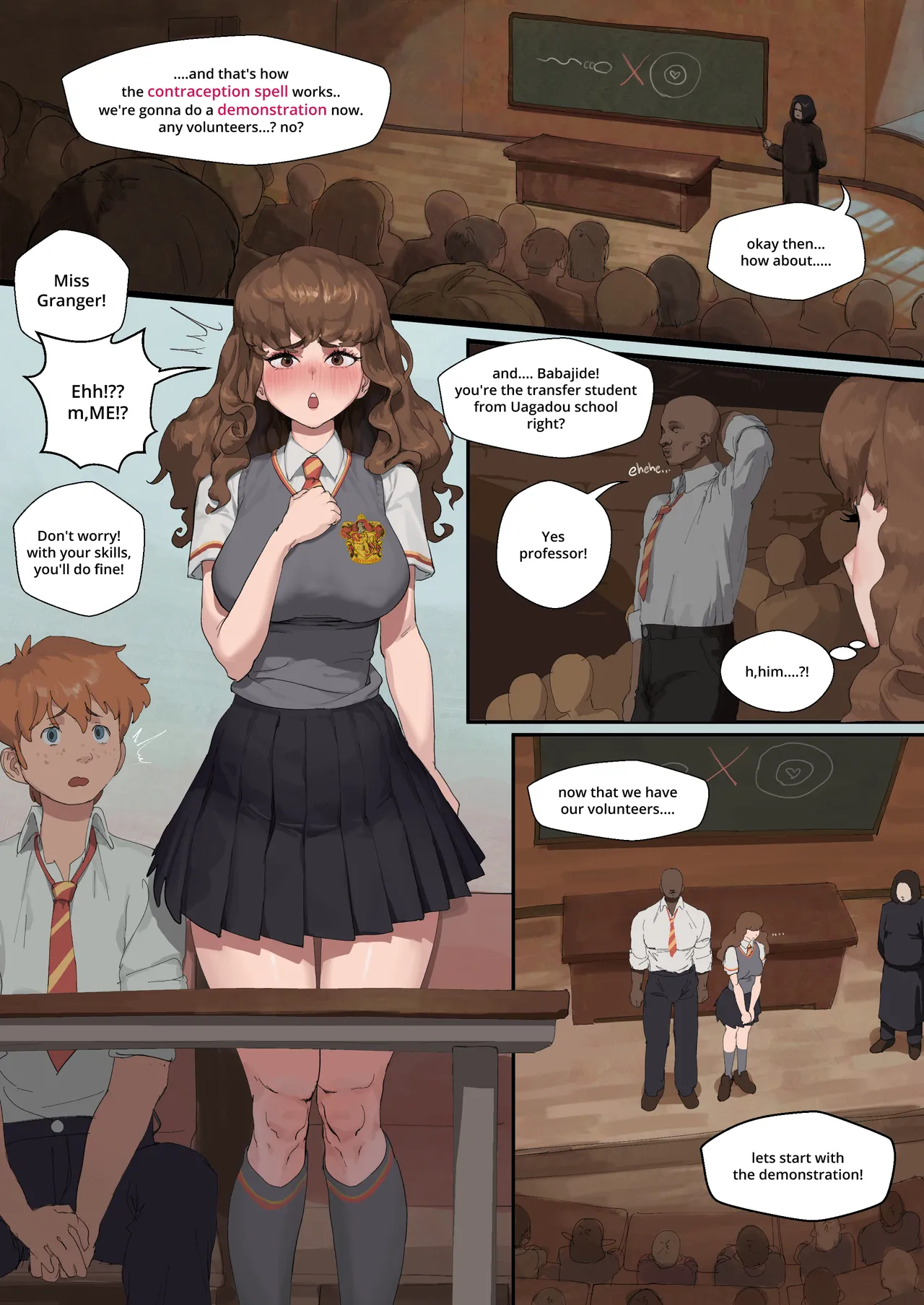 Hermione: Contraception Spell Failed page 1
