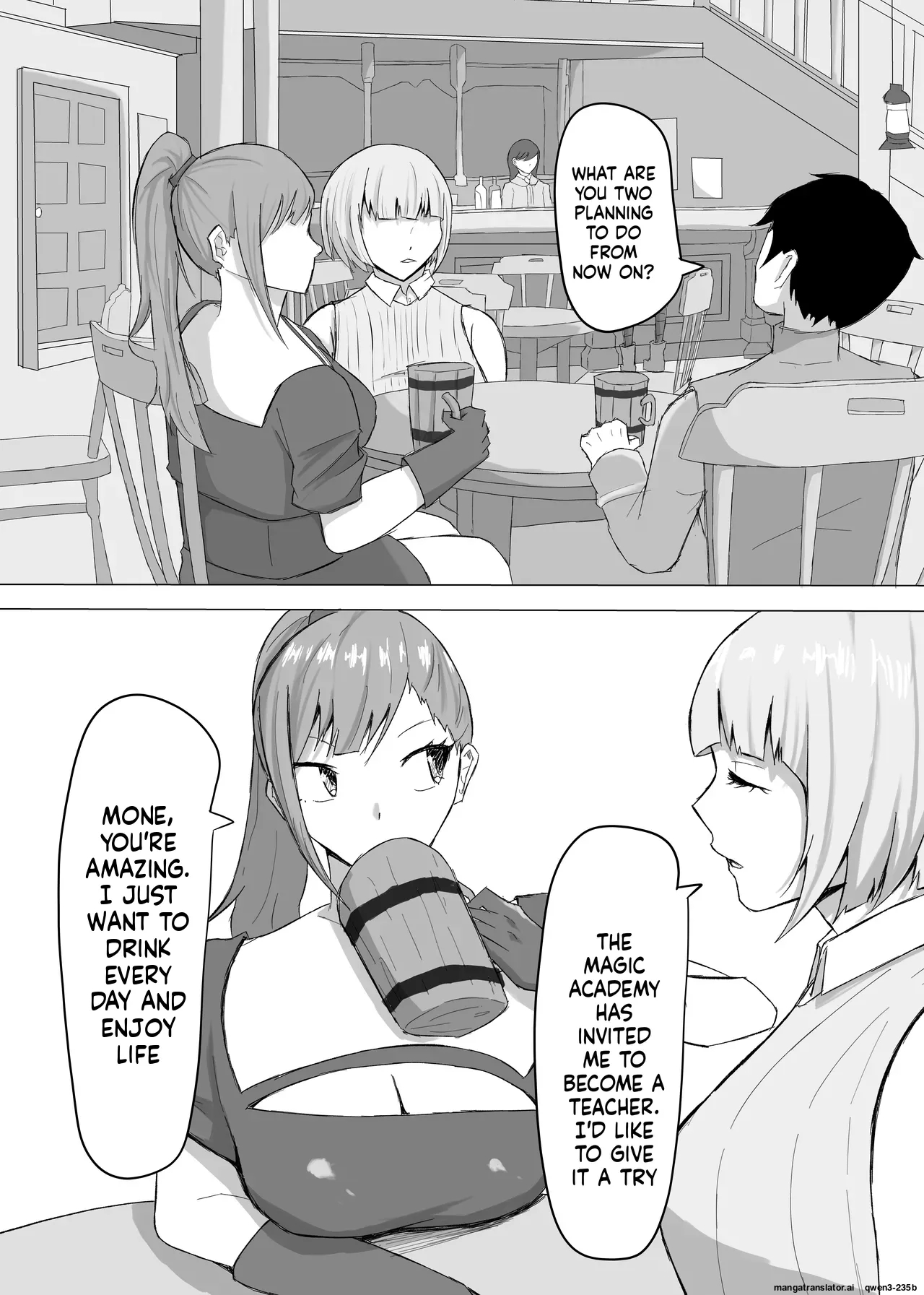 Hero's Party Ntr After Beating The Demon Lord page 3