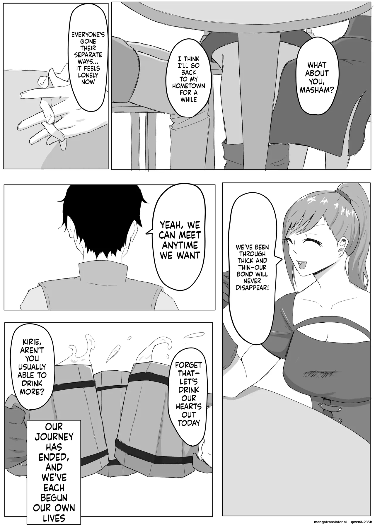 Hero's Party Ntr After Beating The Demon Lord page 4