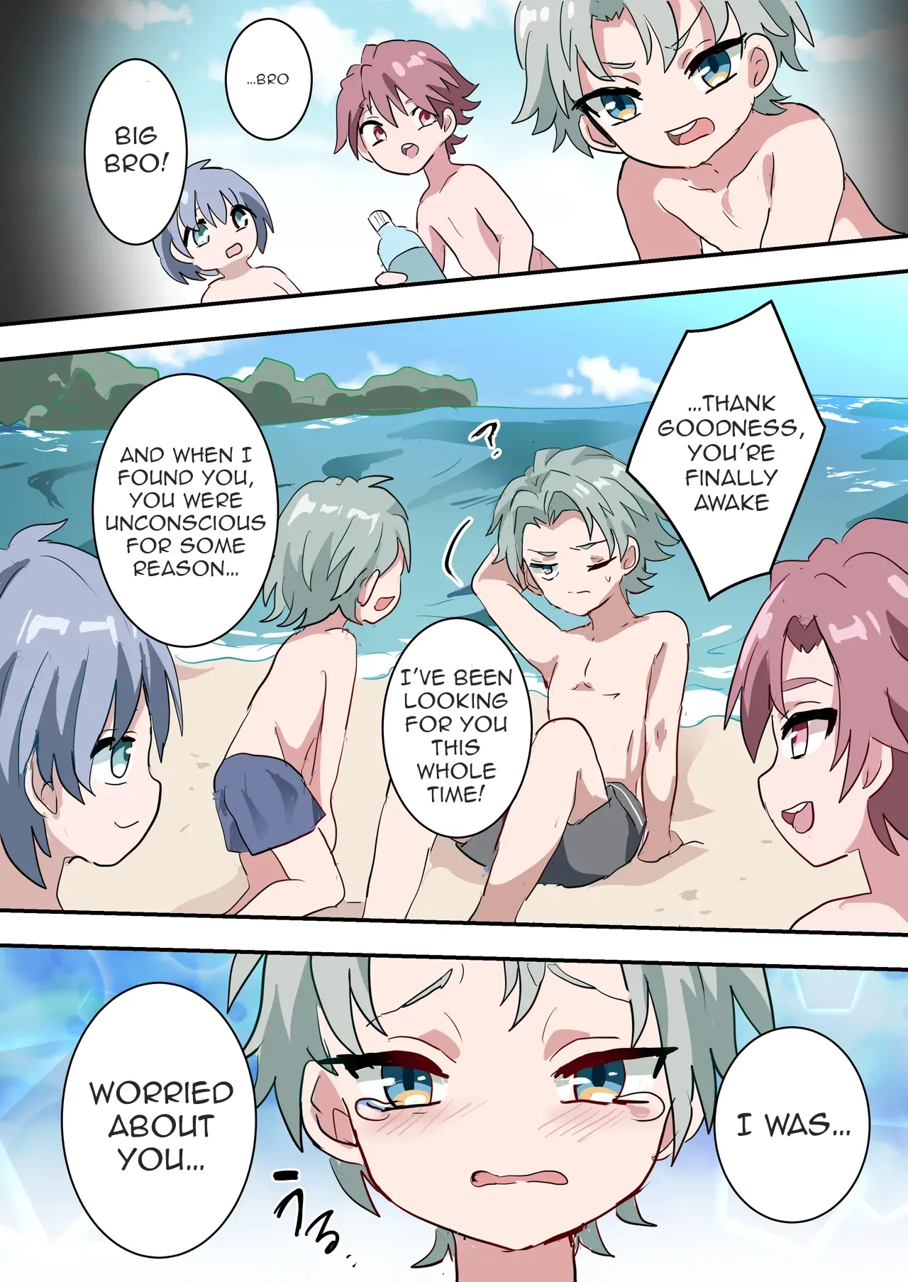 Human Traptality Project Summer Vacation Arc ~these Boys Are Suddenly Losing Their Virginity After They Just Met!?~ page 28