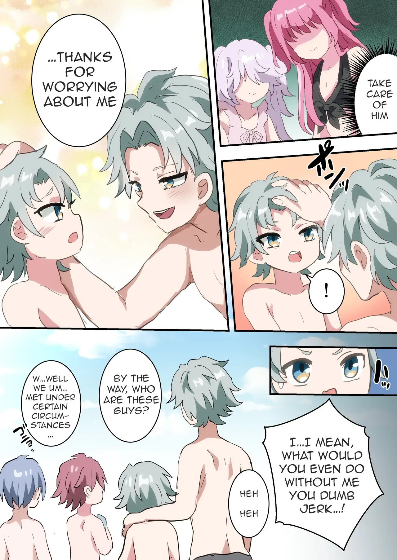 Human Traptality Project Summer Vacation Arc ~these Boys Are Suddenly Losing Their Virginity After They Just Met!?~ page 29