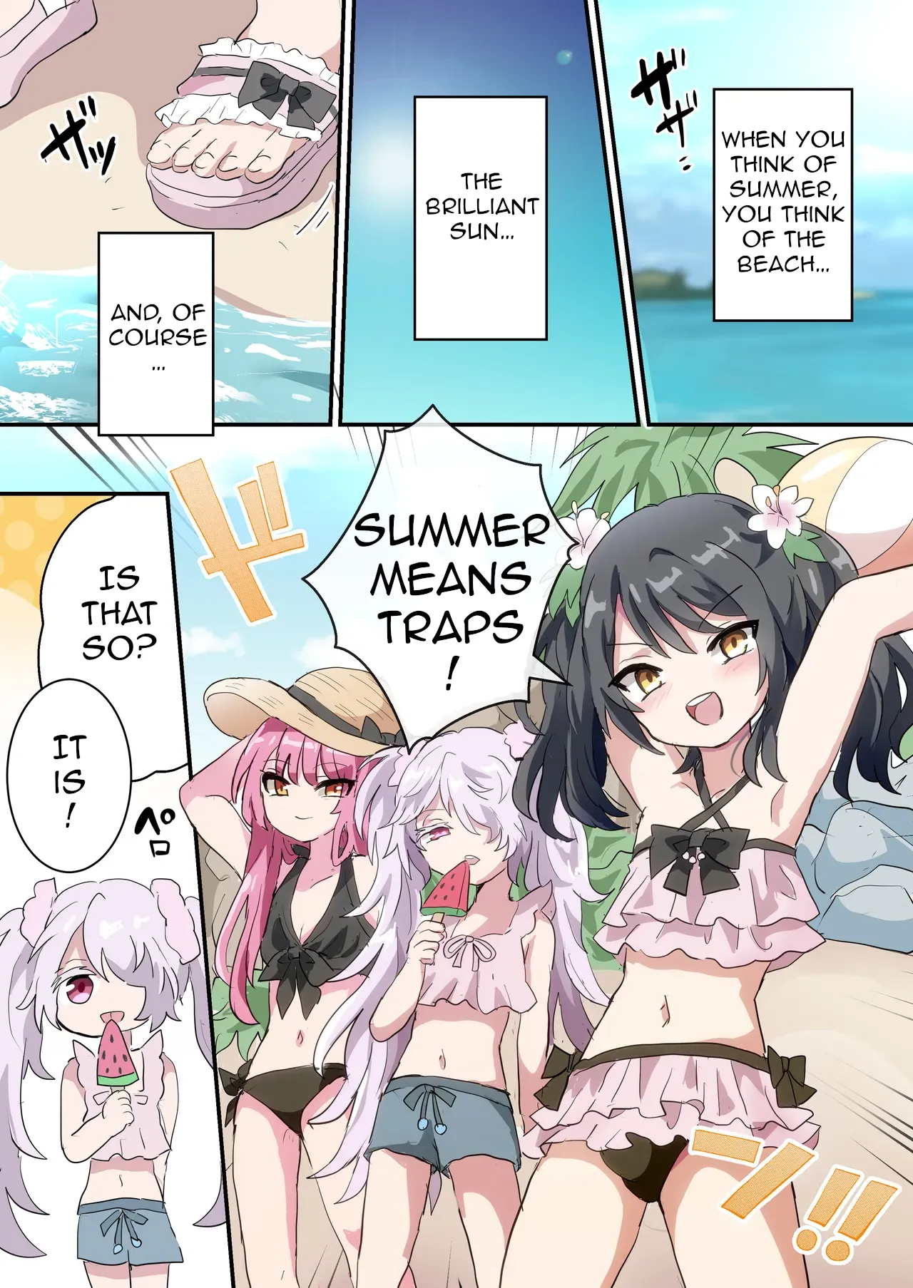 Human Traptality Project Summer Vacation Arc ~these Boys Are Suddenly Losing Their Virginity After They Just Met!?~ page 4