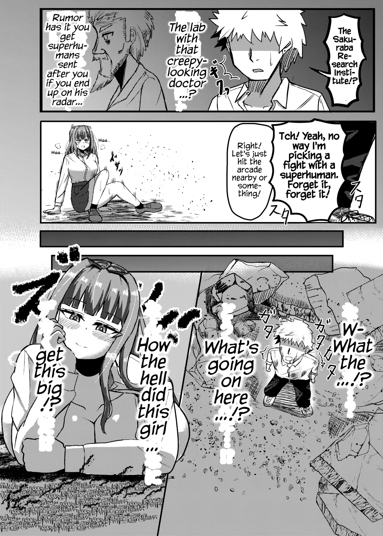 I Grew Bigger Than The City And Enjoyed Playing A Game With A Tiny page 10