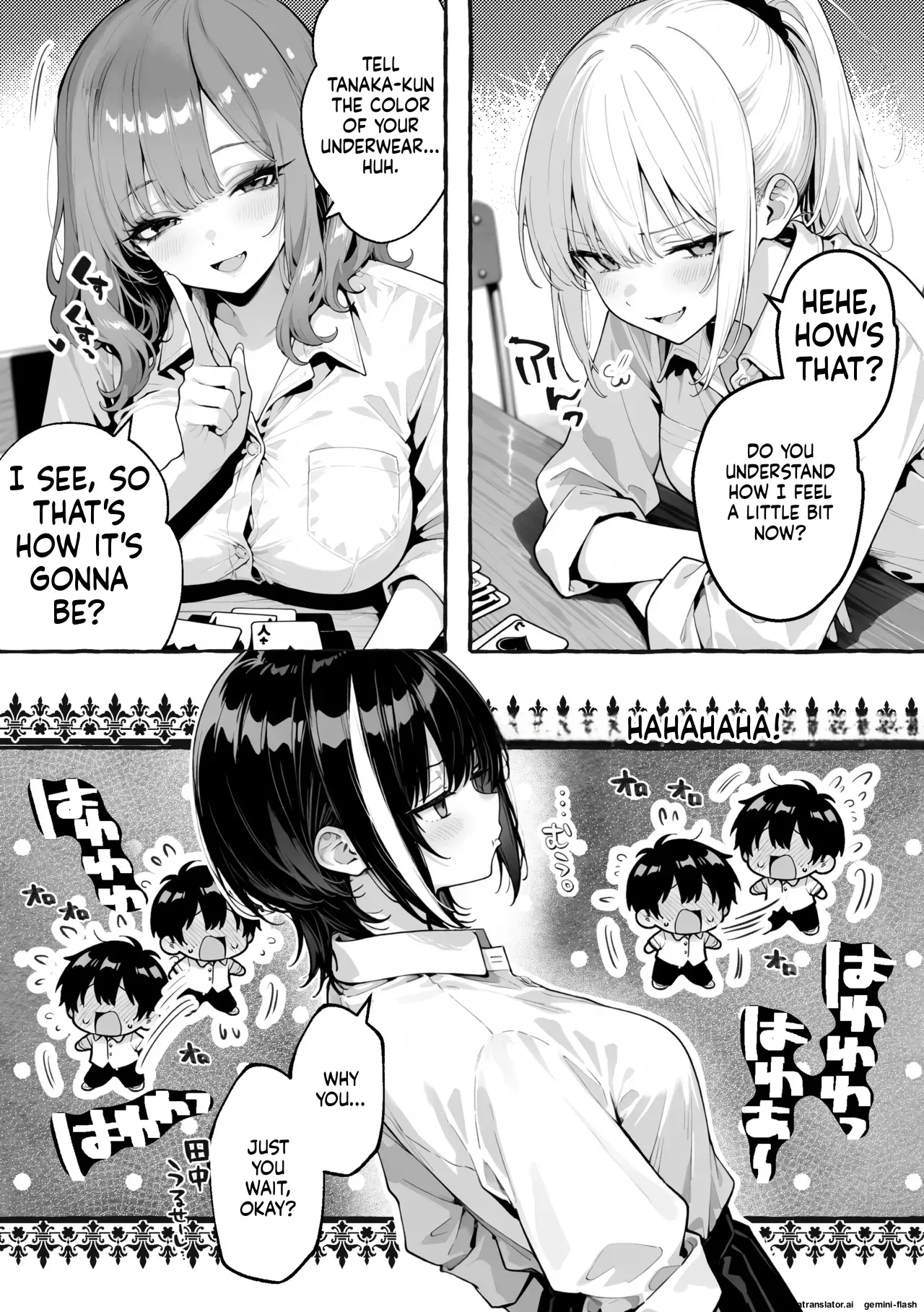 I'm An Introverted Loser, But For Some Reason I'm Appointed To Be In Charge Of The Punishment Game For A Trio Of Popular, Trendy Girls page 14