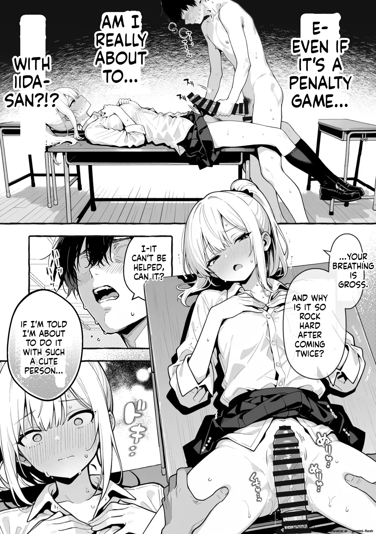 I'm An Introverted Loser, But For Some Reason I'm Appointed To Be In Charge Of The Punishment Game For A Trio Of Popular, Trendy Girls page 46