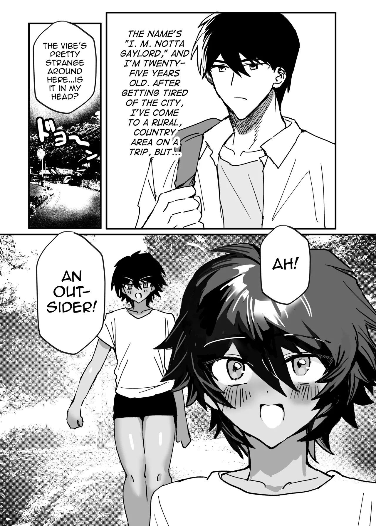 Inshuumura Kyousei Mesu Otoko Koubi page 3