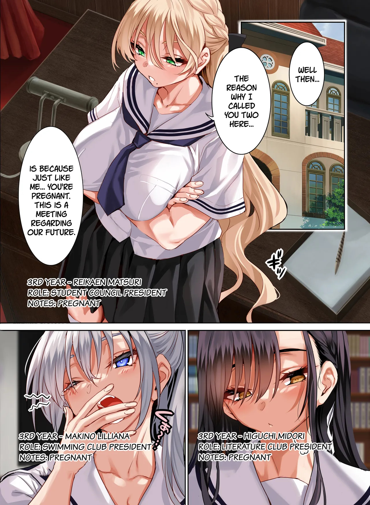 Jogakkou De Otoko Hitori Na Node Kousoku De Seiyoku No Hakeguchi Ni Sareru Nichijou 5-jigenme page 3