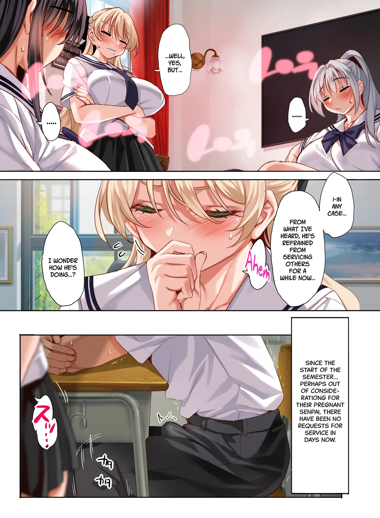 Jogakkou De Otoko Hitori Na Node Kousoku De Seiyoku No Hakeguchi Ni Sareru Nichijou 5-jigenme page 6