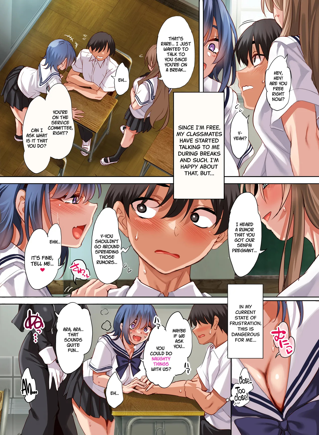 Jogakkou De Otoko Hitori Na Node Kousoku De Seiyoku No Hakeguchi Ni Sareru Nichijou 5-jigenme page 7