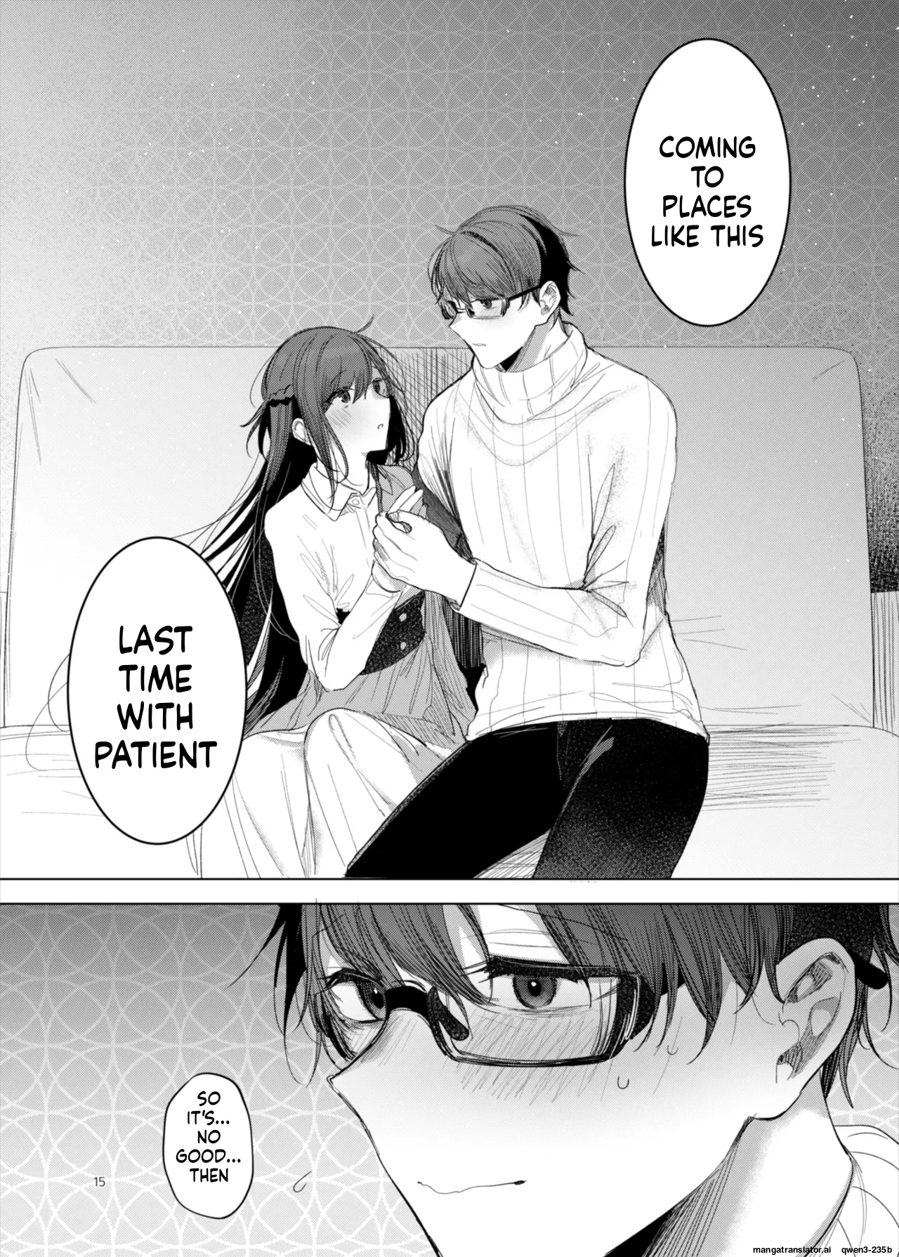 Kanja-san To Sensei ~love Hotel De No Aise~ page 15