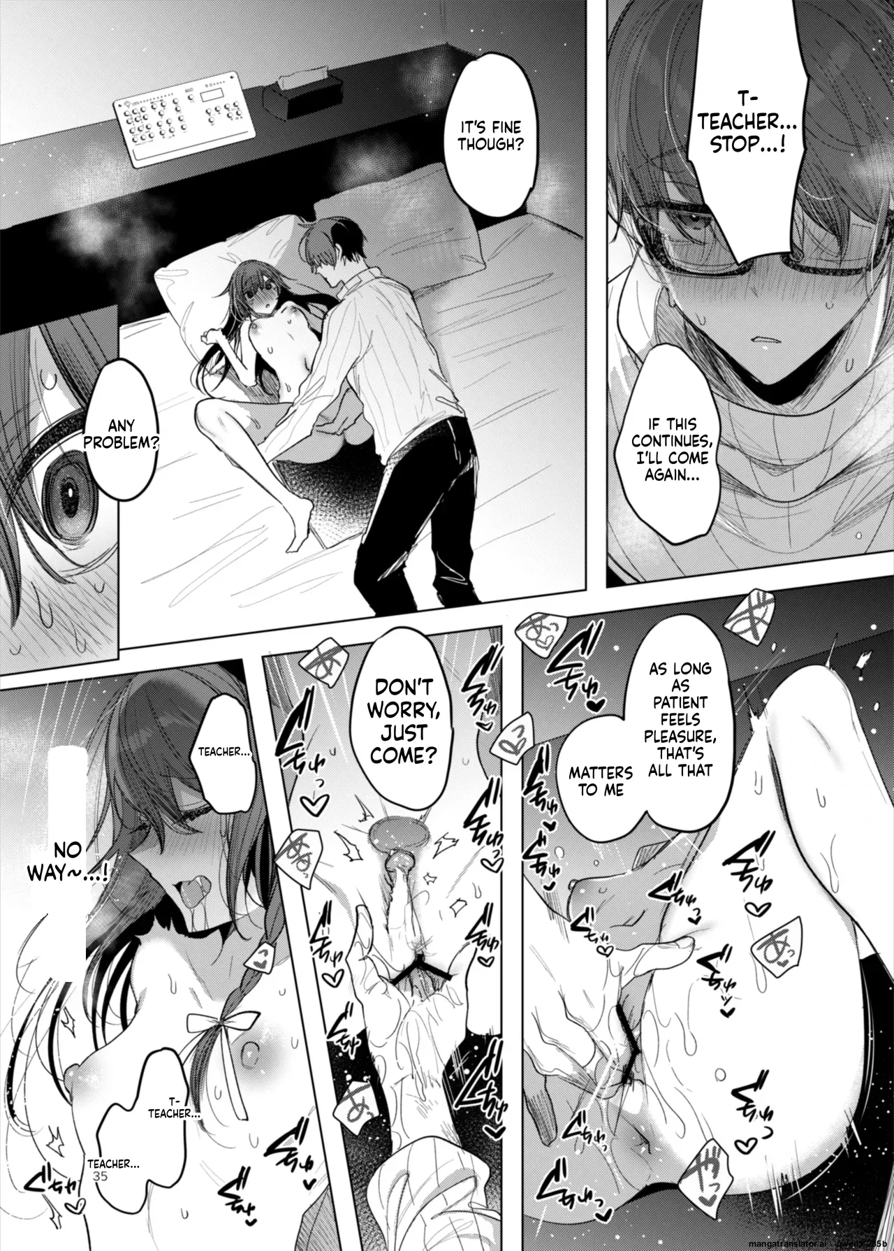 Kanja-san To Sensei ~love Hotel De No Aise~ page 35