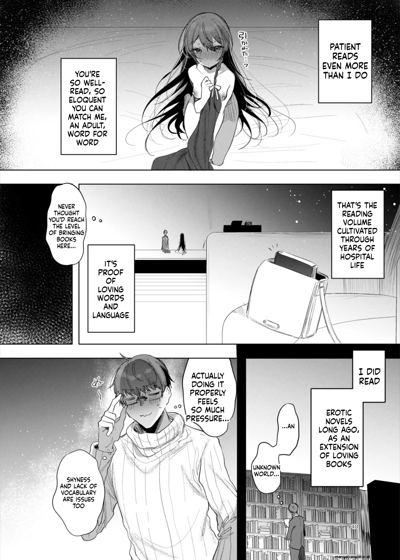 Kanja-san To Sensei ~love Hotel De No Aise~ page 40
