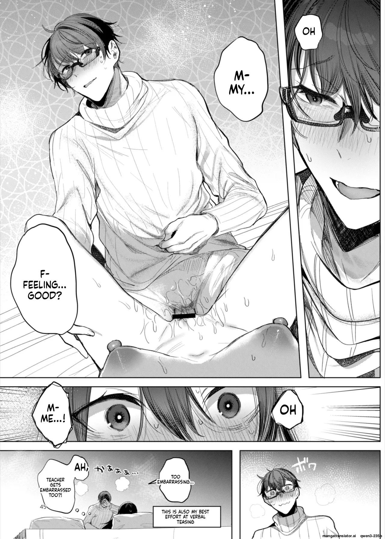 Kanja-san To Sensei ~love Hotel De No Aise~ page 45