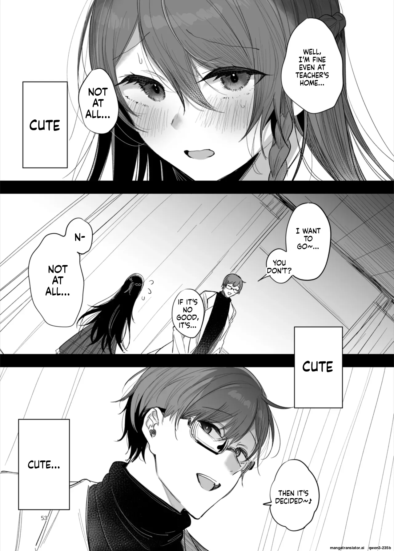 Kanja-san To Sensei ~love Hotel De No Aise~ page 52