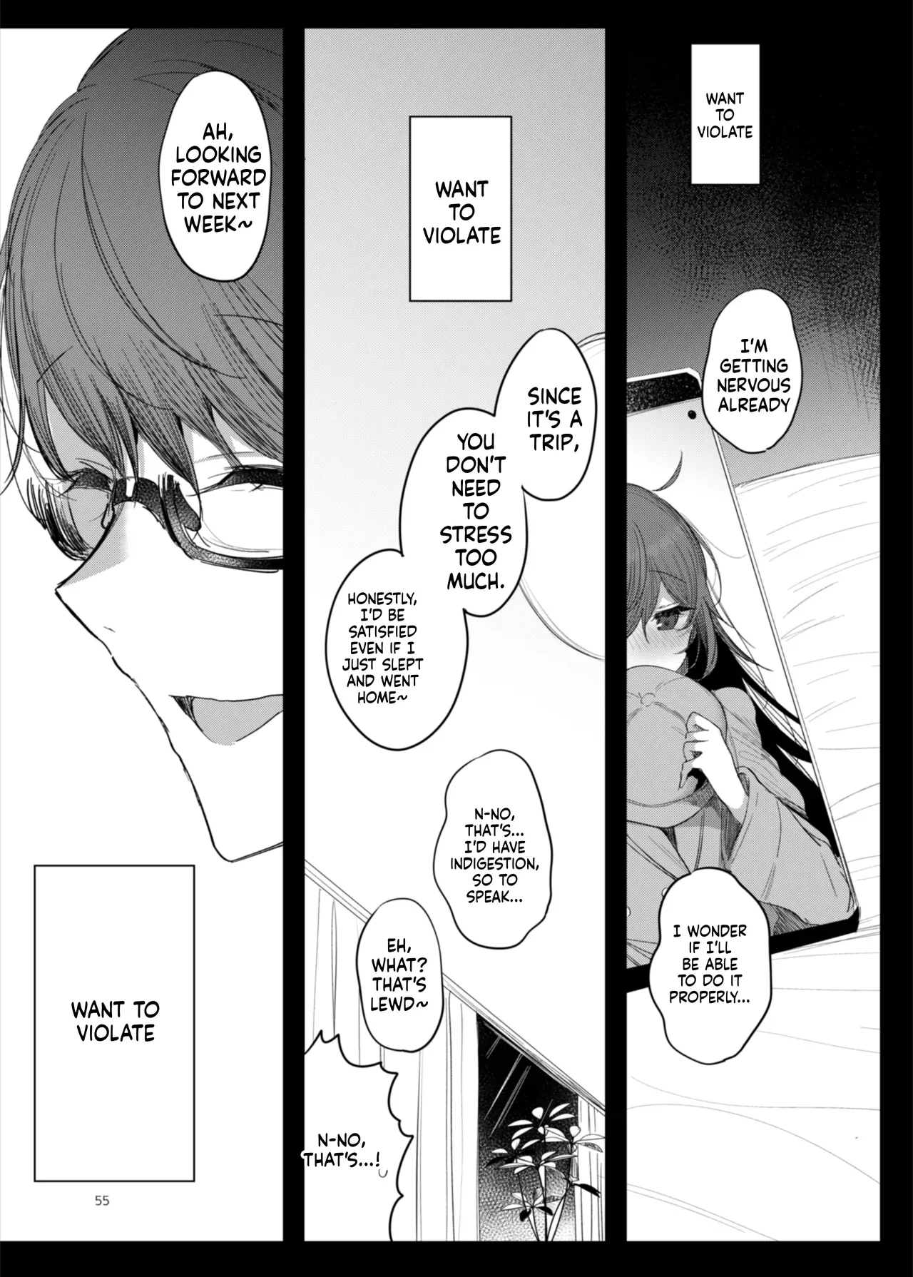 Kanja-san To Sensei ~love Hotel De No Aise~ page 54