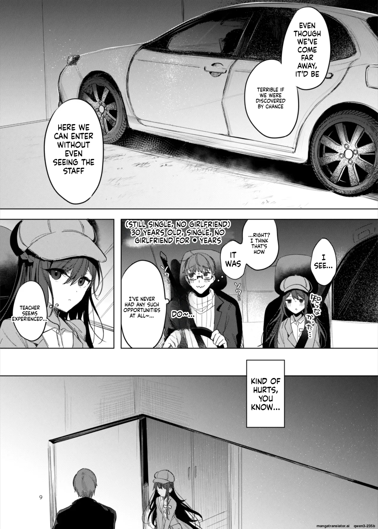 Kanja-san To Sensei ~love Hotel De No Aise~ page 9