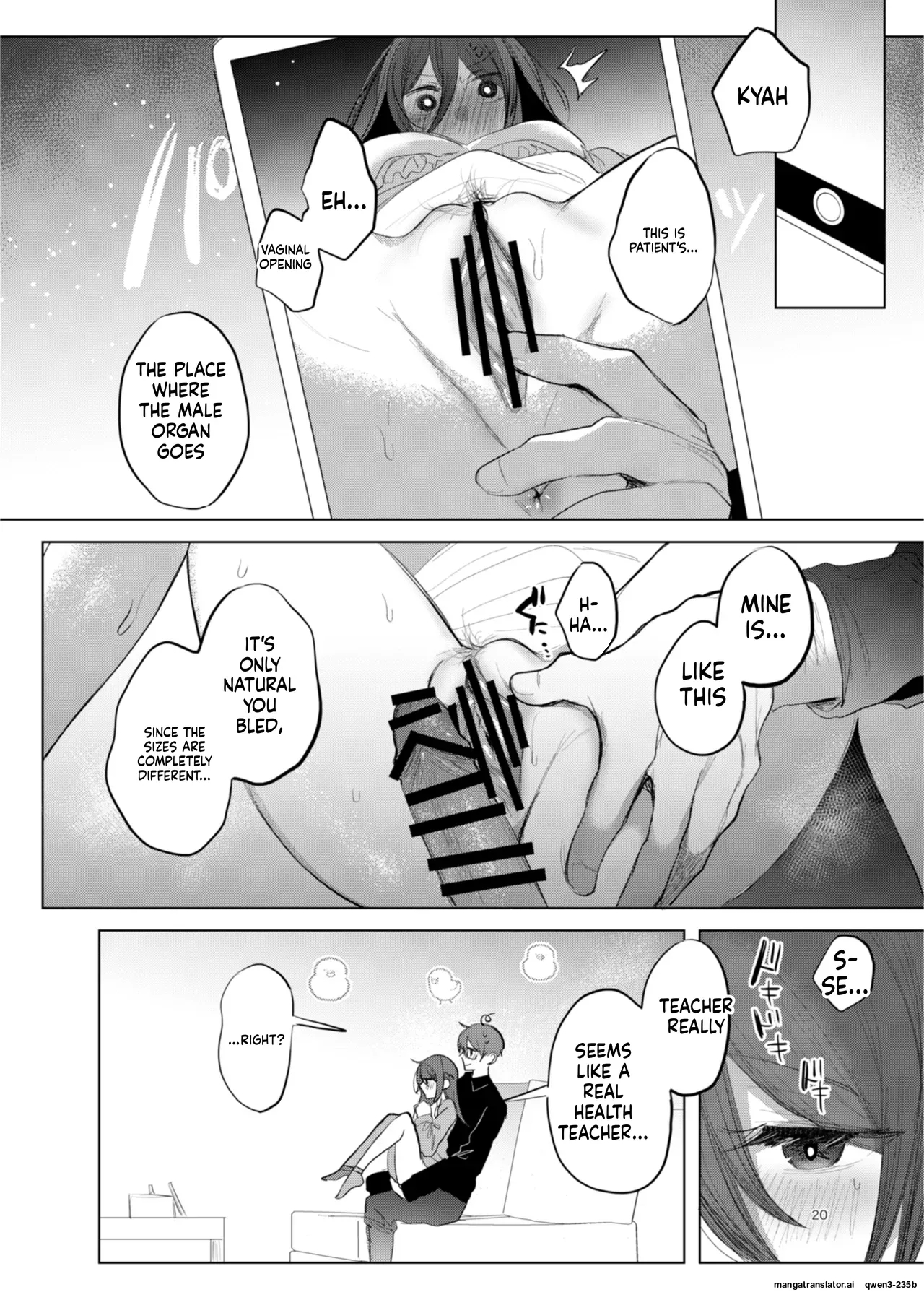 Kanja-san To Sensei ~makuai Ni Yarinaoshi O~ page 19