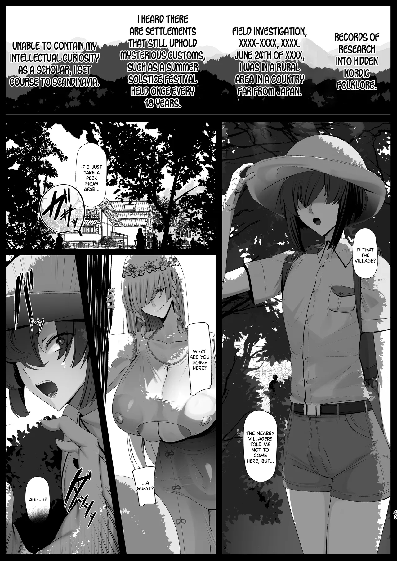 Kimi No Oyome-san Wa Hokuou Half Ouji-sama-kei Dekachichi Boyish Ogishi-chan page 43