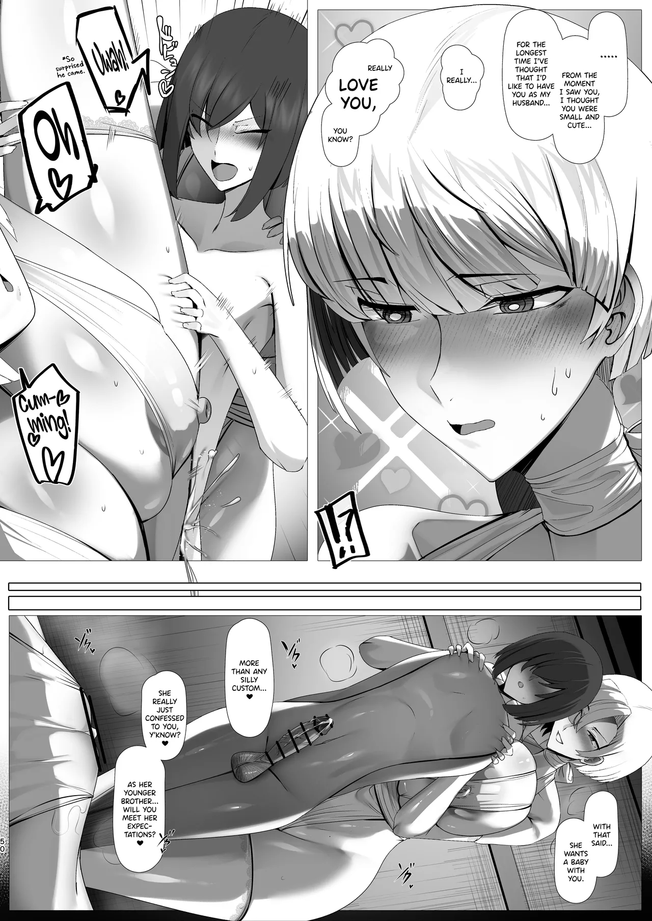 Kimi No Oyome-san Wa Hokuou Half Ouji-sama-kei Dekachichi Boyish Ogishi-chan page 50