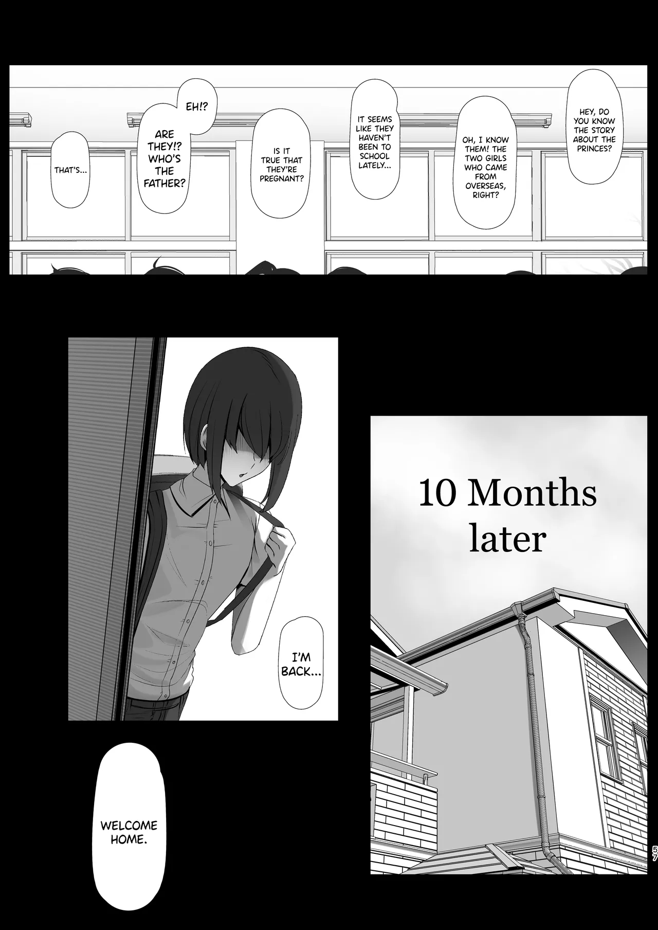 Kimi No Oyome-san Wa Hokuou Half Ouji-sama-kei Dekachichi Boyish Ogishi-chan page 57