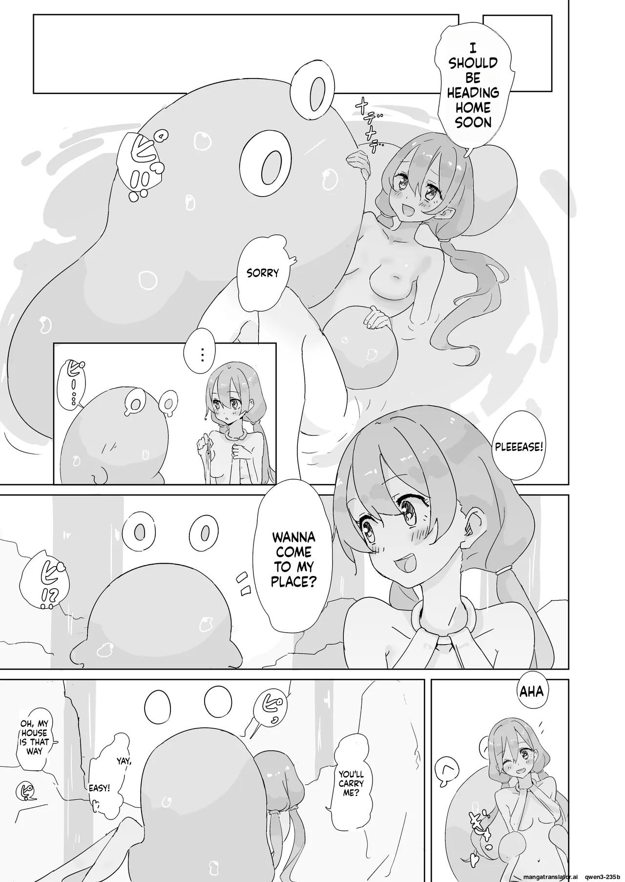 Koibito? Wa Slime-chan page 19