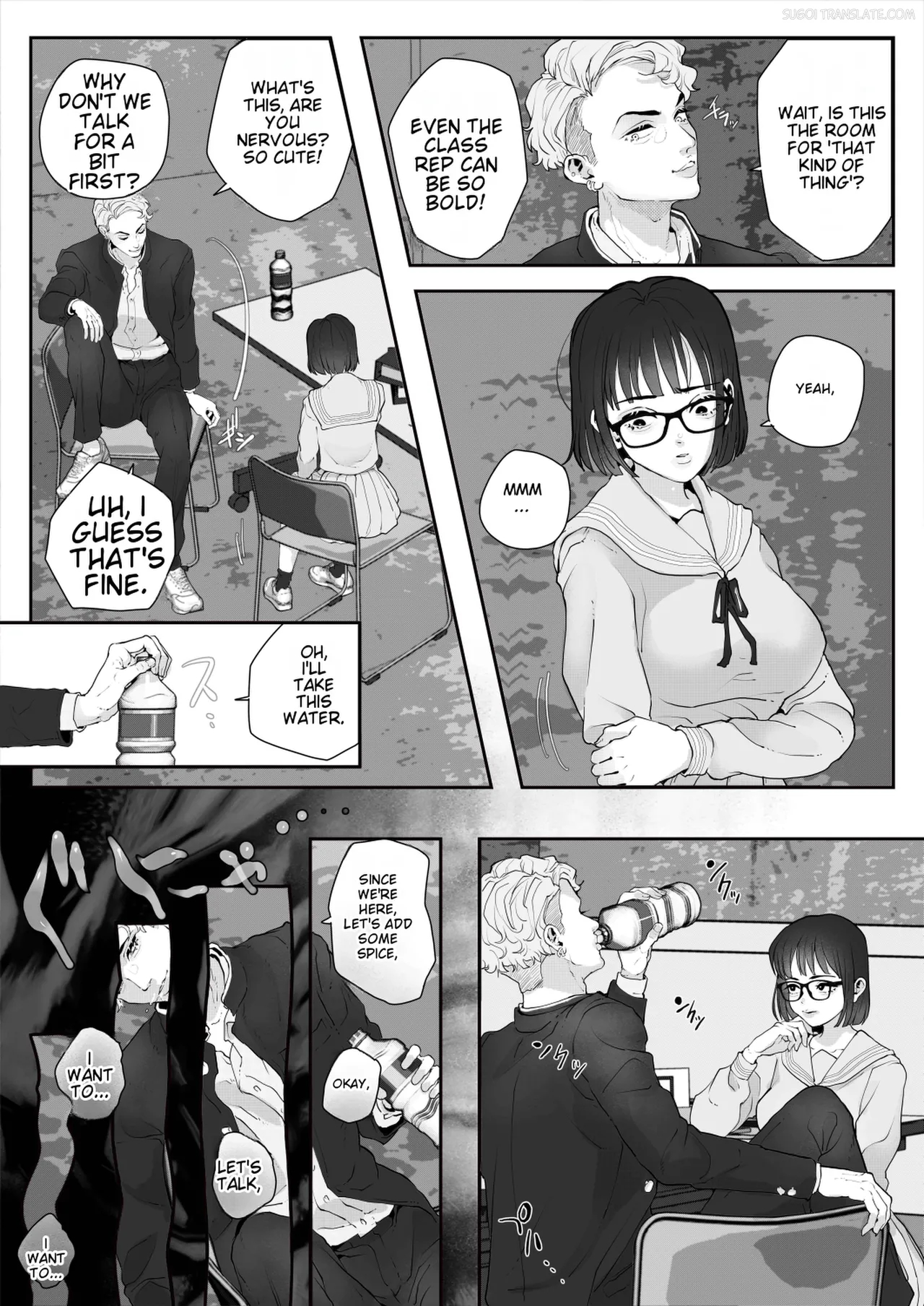 Kurasu No Furyō Yankī O Kōsoku Shite Te Koki Sun Tome De Ae Ga Sete Kara Kari Kubi Bun Mawashite Nan Do Mo Shasei Saseru 【komikkuban】 page 6