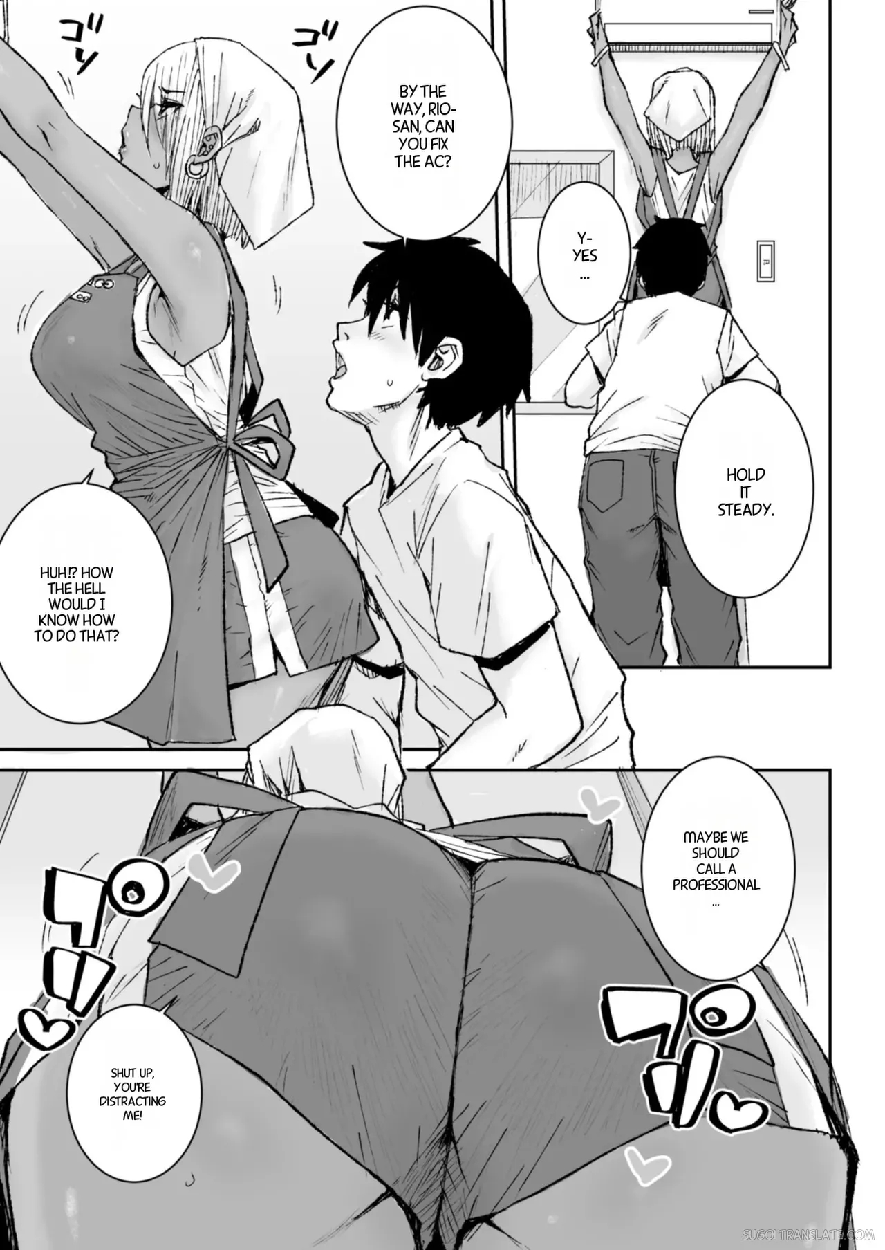 Kuro Gal Bijo Kanrinin-san Nama-nakadashi Futatabi! page 4