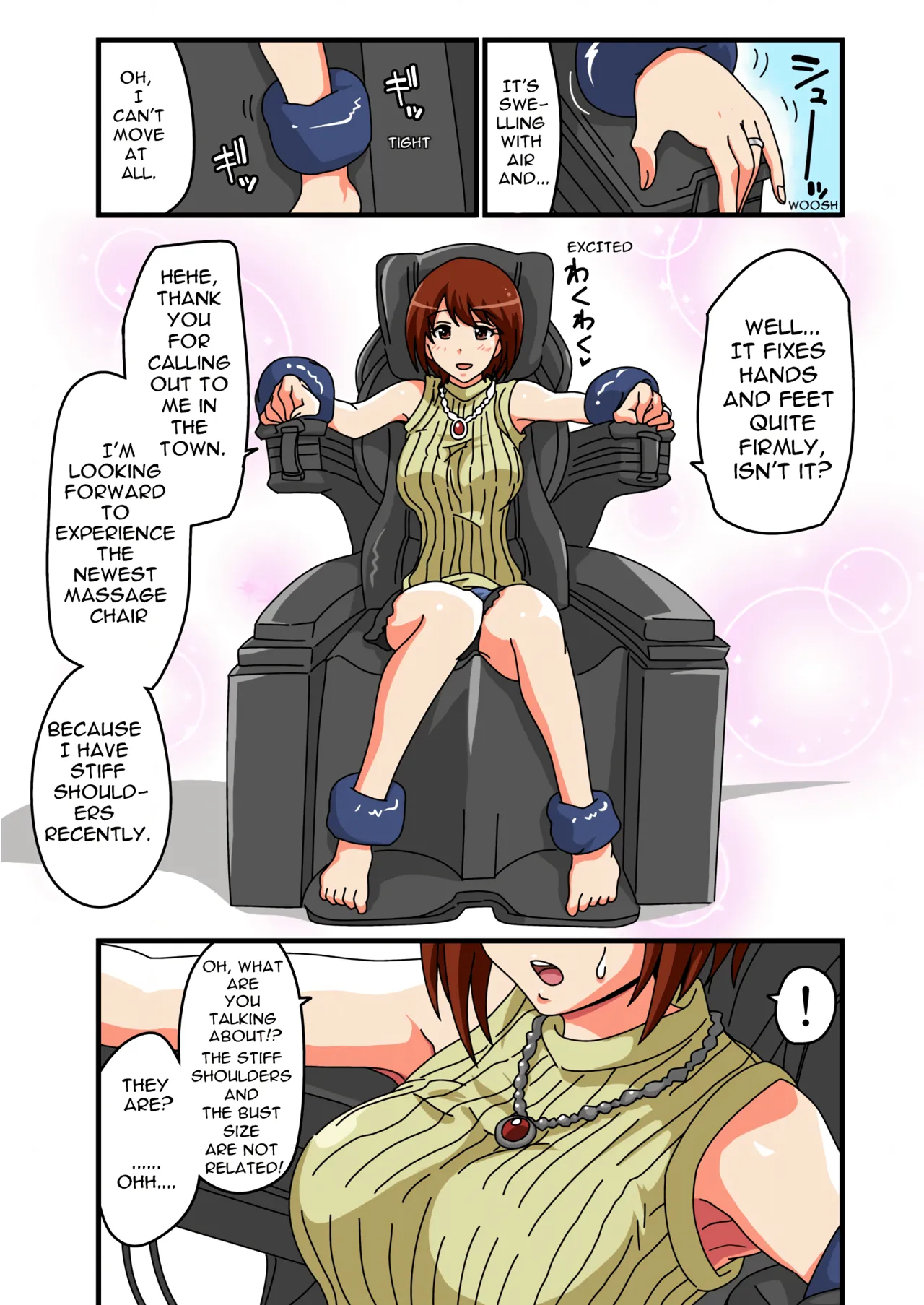 Kusuguri Massage Chair page 1
