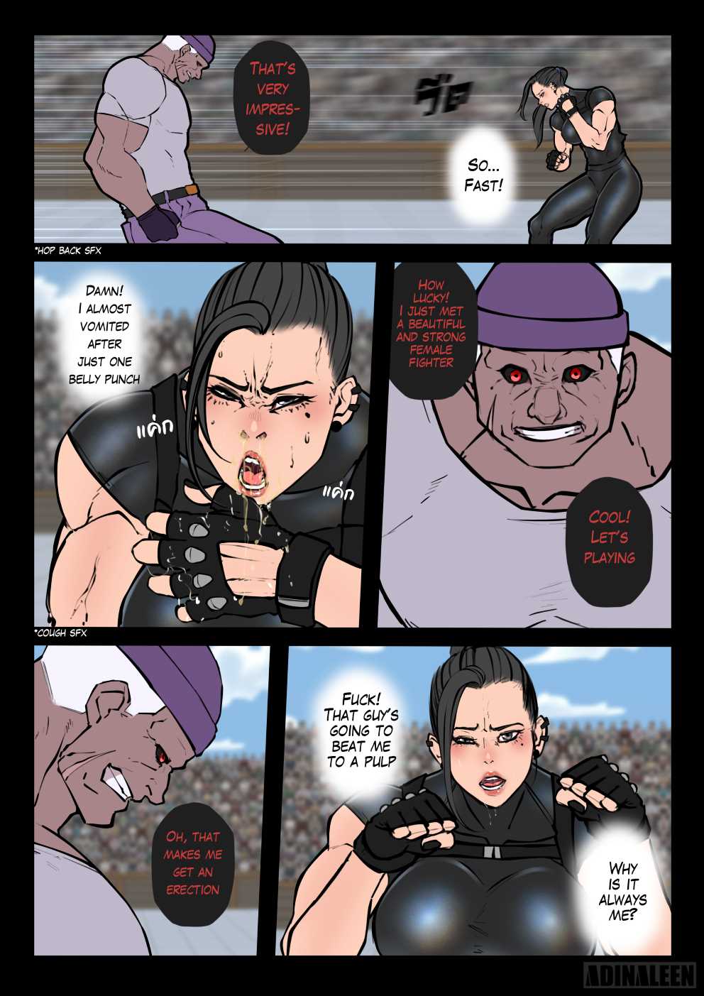 Leah Is Crushed page 9