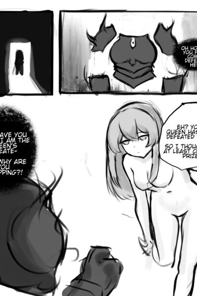 Lewd Heroine And Queens Armor page 1