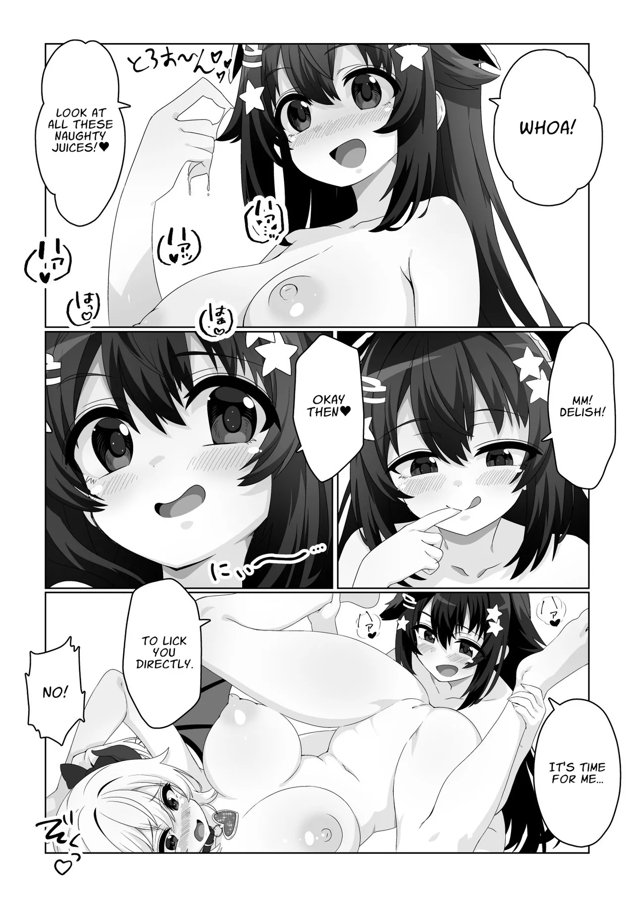 Magical Heroine Punishes A Succubus With Her Magic Penis!! page 10