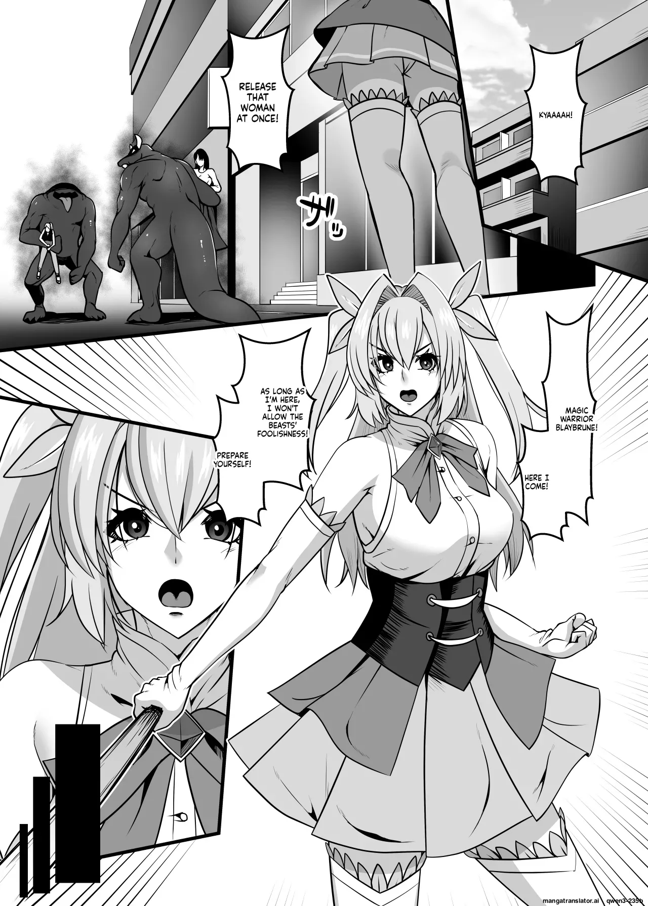 Mahou Senshi Bureiburuun page 3