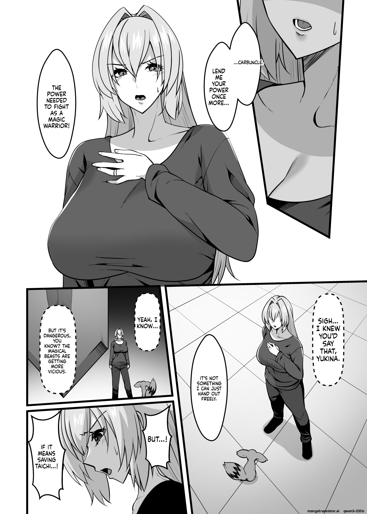 Mahou Senshi Bureiburuun page 8