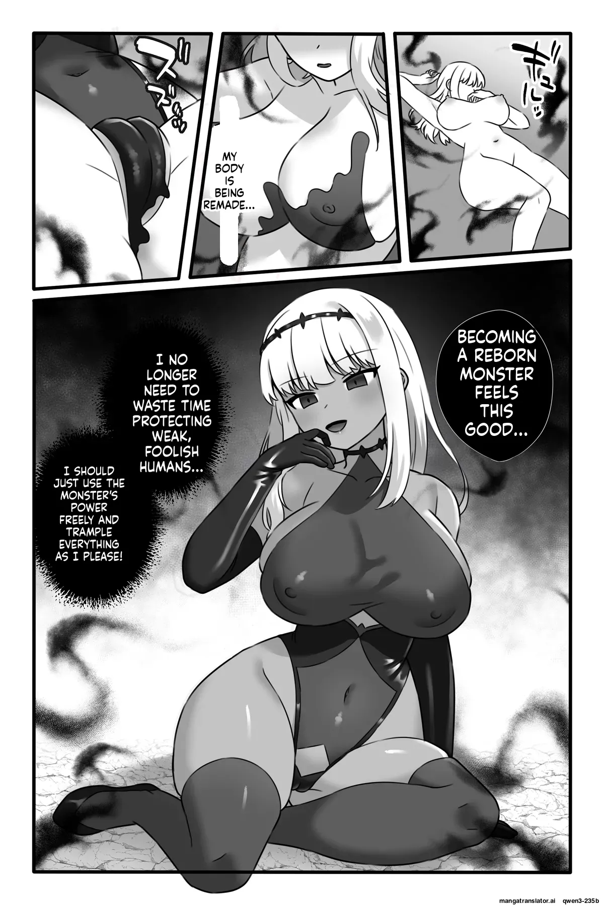 Mahou Shoujo Akushoku 2 ~futanari Kaizou Renzoku Zecchou~ page 34