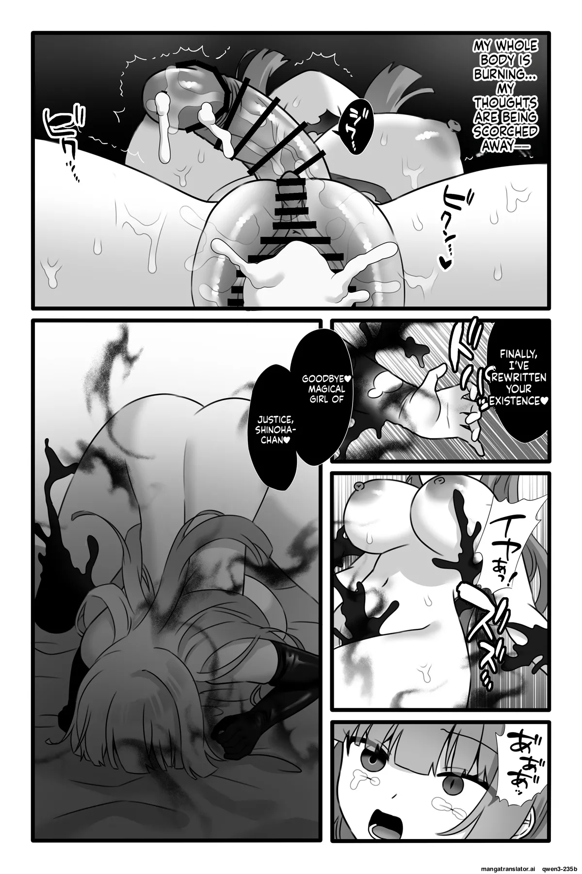 Mahou Shoujo Akushoku 3 ~futanari Kaizou Yuri Injoku~ page 33