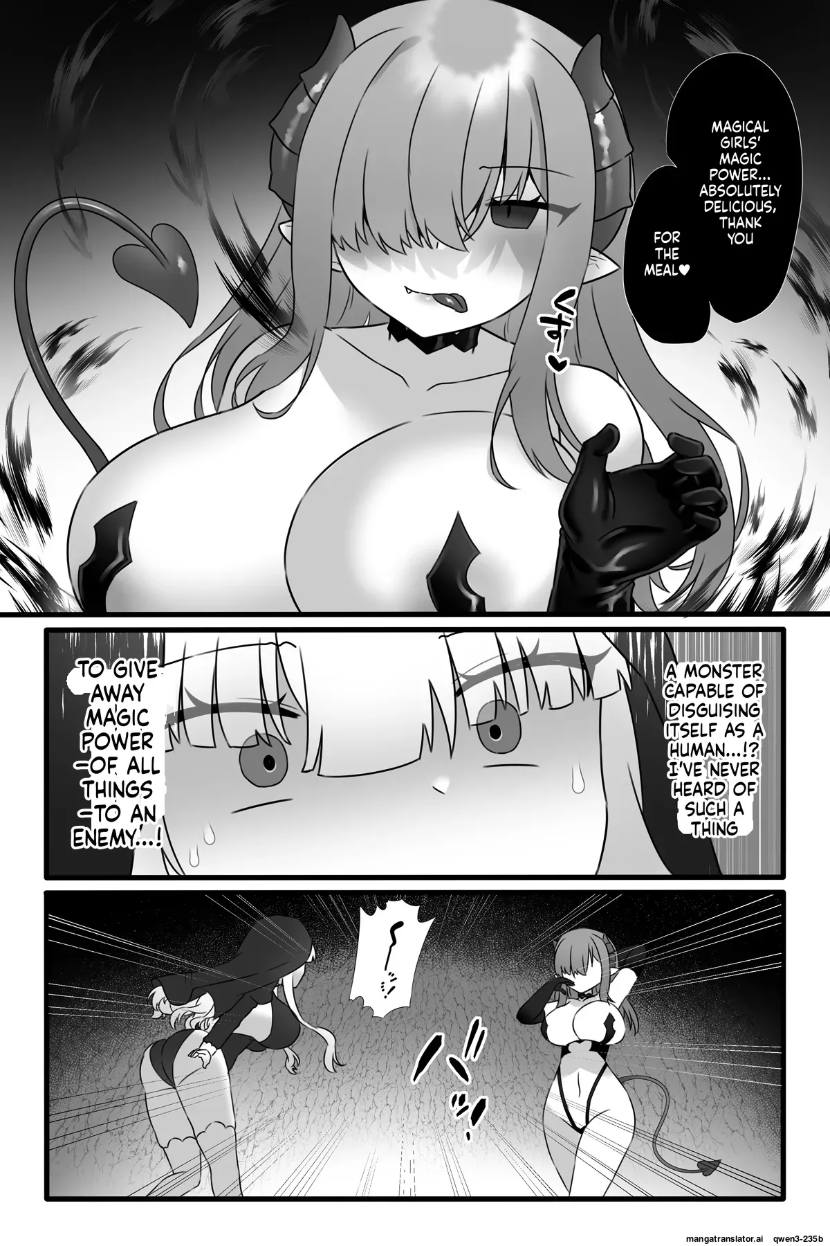 Mahou Shoujo Akushoku 4 ~futanari Kaizou Inmaka Choukyou~ page 6