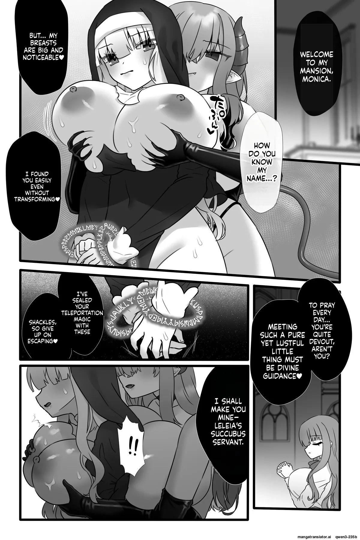 Mahou Shoujo Akushoku 4 ~futanari Kaizou Inmaka Choukyou~ page 8