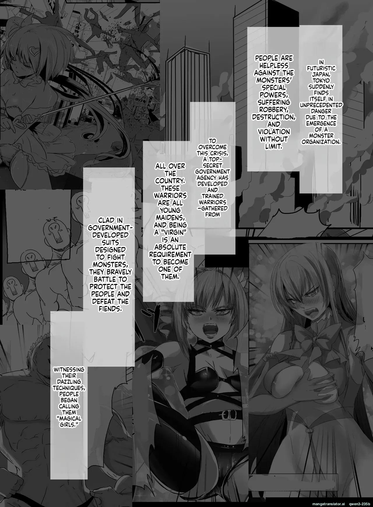 Mahou Shoujo Vs Mugen Shokushu page 3